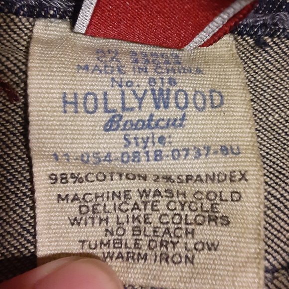 Stetson Women's Hollywood Bootcut Jeans 11-054-0818-0782-8U Size 12 REG - Picture 8 of 8